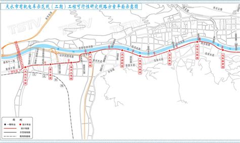 设置车站19座 ！天水有轨电车二期高清线路图首度曝光澎湃号·媒体澎湃新闻 The Paper