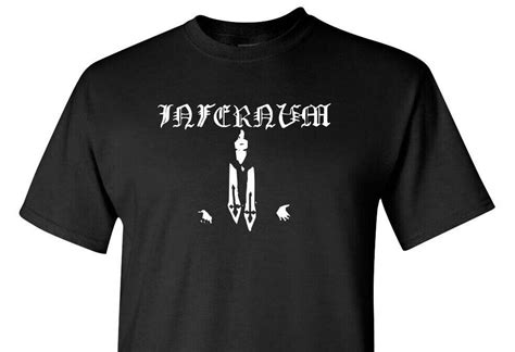 Infernum T Shirt Black Metal Ebay