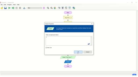 Flowgorithm Luas Dan Keliling Lingkaran Algoritma Dan Bahasa