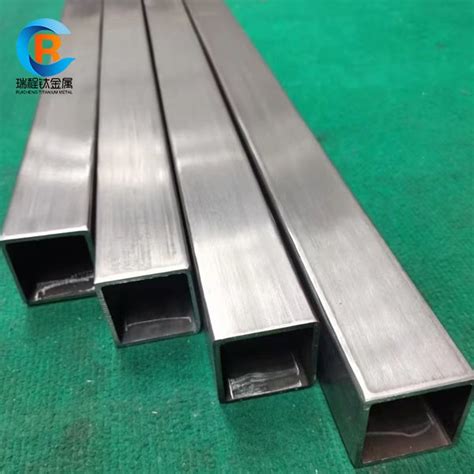 Customized Gr Gr Titanium Square Tube Suppliers Manufacturers