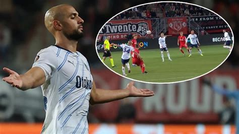 Sofyan Amrabat tan geceye damga vuran asist Twente Fenerbahçe maçında