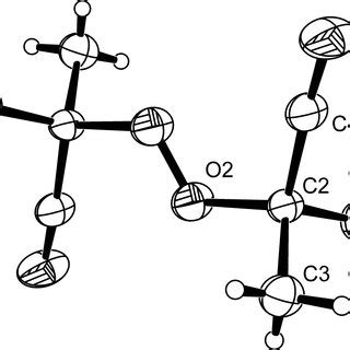 Ortep Drawing Of Showing The Atom Labelling Scheme Displacement