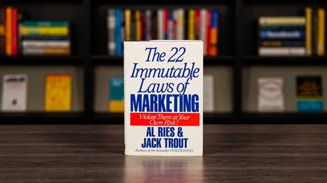 The Immutable Laws Of Marketing Book Summary Rick Kettner