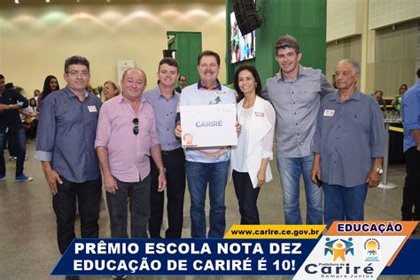 Blog do Ary Educação de Cariré recebeu 7 premiações Escola Nota Dez