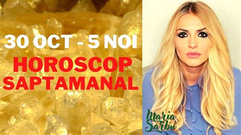 Horoscop Saptamanal Oct Noi Saturn Iese Din Retrograd