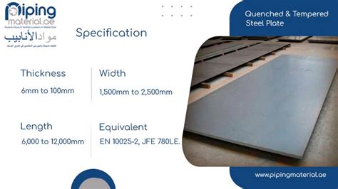 Quenched Tempered Steel Plate Q T Sheet Grades Suppliers In Uae