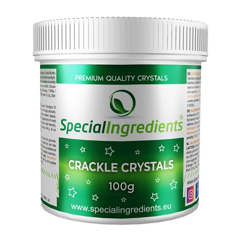 Plain Crackle Crystals Popping Candy Special Ingredients Europe