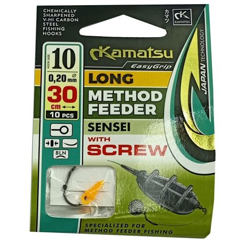 Przypon Kamatsu Method Feeder Long Sensei With Screw Rozm Mm