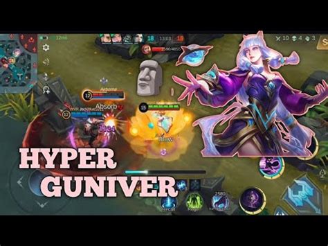 Solo Hyper Guniver Gemplay In Rank Legeng To Mytic Mobile Legends