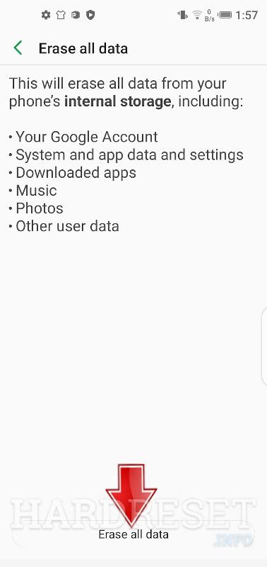 Factory Reset Infinix Note How To Hardreset Info