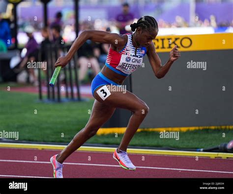 Eugene Usa 23rd July 2022 Melissa Jefferson Of Team Usa Competes