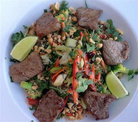 Kochen Ist Kein Hexenwerk Thai Glasnudelsalat Mit Rumpsteak