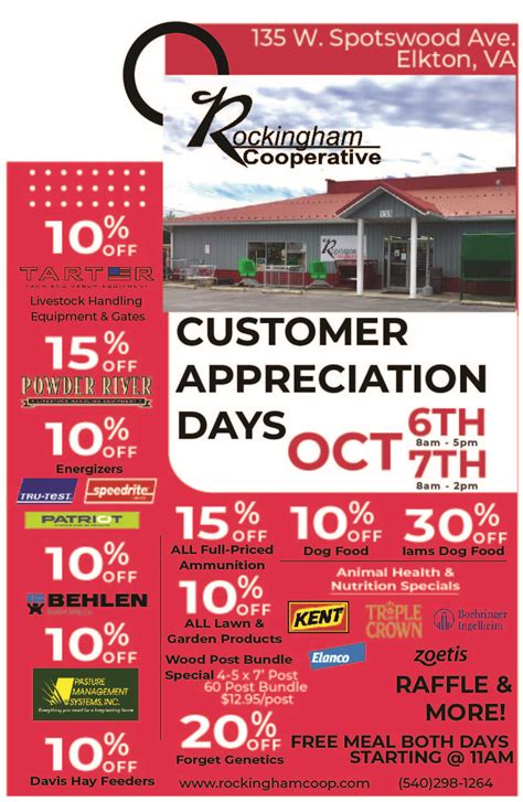 Customer Appreciation Day Elkton Rockingham Cooperative