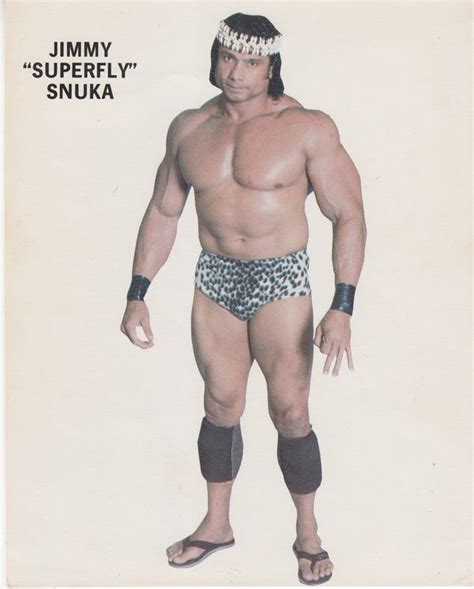 1980's WWWF Jimmy Superfly Snuka Promo Photo – PW Catalog