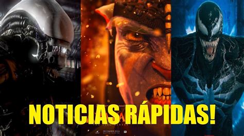 NOTICIAS RÁPIDAS ALIEN ROMULUS YA FILMADA SECUELAS DE AVATAR SE