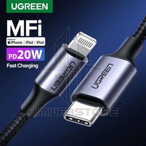 Jual Ugreen Kabel Pd Mfi Usb Type C To Lightning Fast Charging