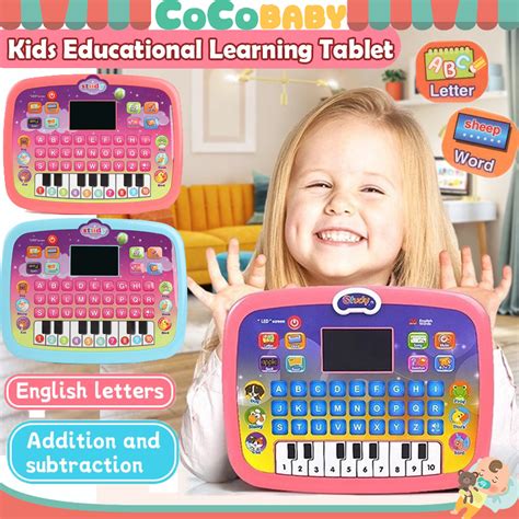 Kids Educational Learning Computer Tablet Learning Toys Baby Character