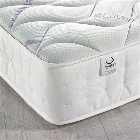 Lavender Pocket Sprung Memory Foam Mattress Ft Double X Cm