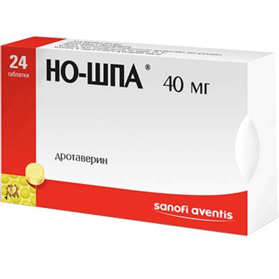 Но-шпа инструкция Побочные эффекты Отзывы