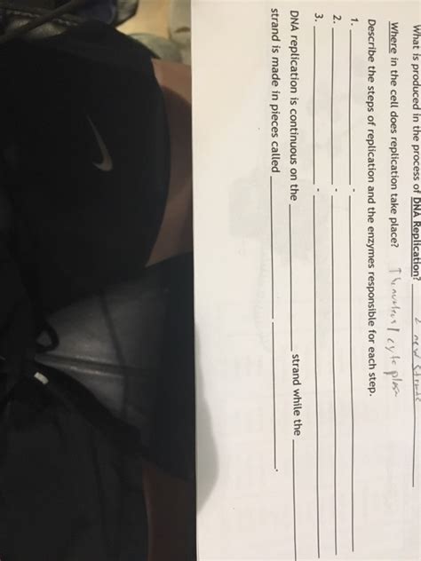 Solved What is produced in the process of DNA Replication? | Chegg.com 