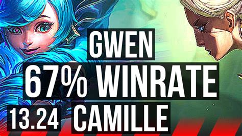 Gwen Vs Camille Top Solo Kills Winrate Br Master