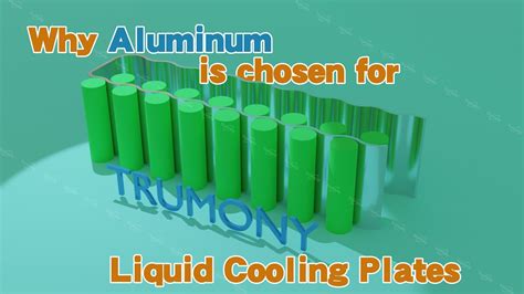 Trumony Aluminum Heat Exchanger For Battery Packs Cooling Solution