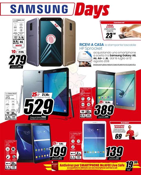 Da MediaWorld Arrivano I Samsung Days In Offerta Tanti Prodotti A