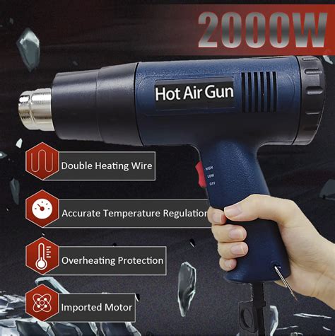 Hot Air Gun W Derajat V Heat Gun Air Hot Gun Pro Senapan Panas Pistol Angin Panas