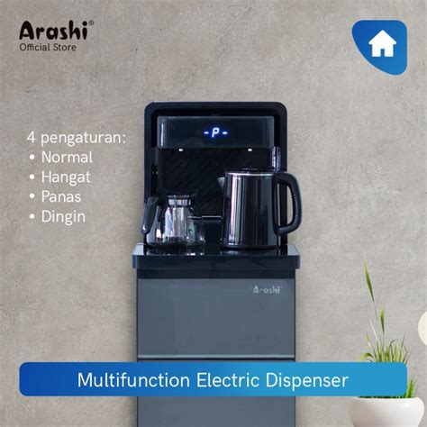 Jual Arashi Dispenser Multifungsi Galon Bawah Amd Amd Hot Cold