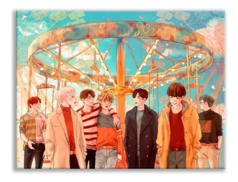 Cuadro Bts K Pop Regalo Kpoper Canvas F 14 45 Cm Meses Sin Intereses