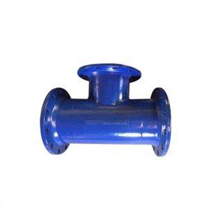 ISO2531 Ductile Iron Pipe Fitting All Flanged Equal Tee