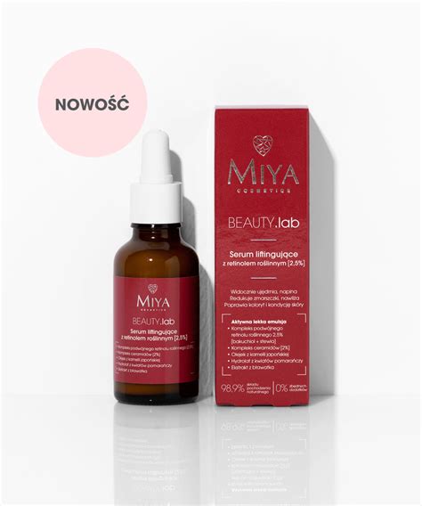 MIYA Cosmetics Serum liftingujące z retinolem roślinnym 2 5 30ml