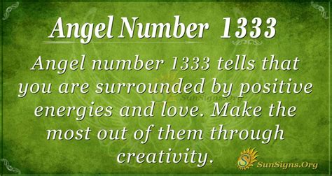 Angel Number 1333 Meaning You Have Divine Lift Sunsignsorg