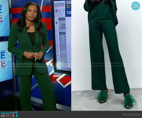 Wornontv Rachels Green Blazer And Pants On Good Morning America Rachel Scott Clothes And