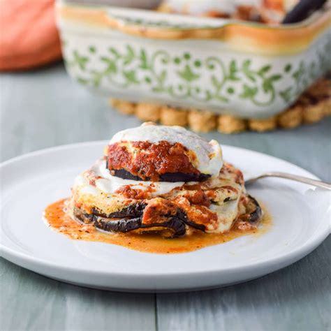 Eggplant Ricotta Stacks Healthy Delicious Dishes Delish