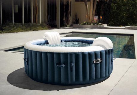 Intex 4 Person PureSpa Plus Bubble Massage Inflatable Hot Tub Set 77in X 28in Walmart Canada