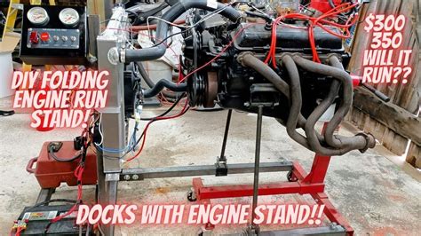 Diy Folding Engine Run Stand Docks To Engine Stand 300 Fb