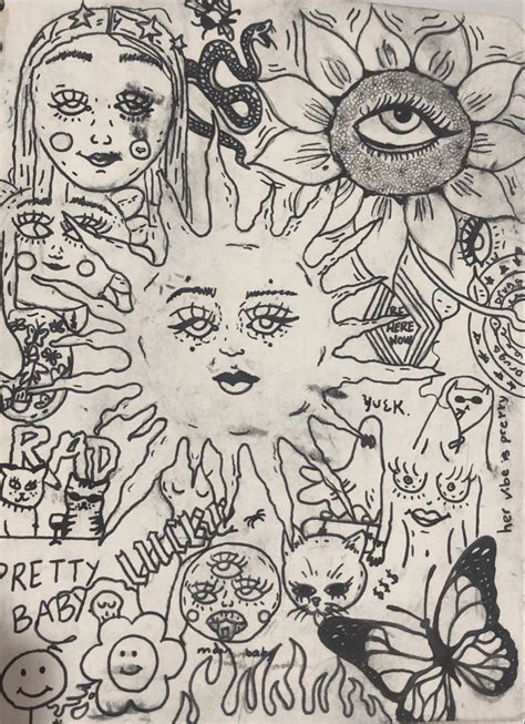 Image Result For Drawings Tumblr Grunge Grunge Art Tumblr Grunge Line