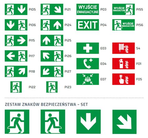 Znaki Bezpiecze Stwa O Wietlenie Awaryjne Oprawy I Modu Y Awaryjne