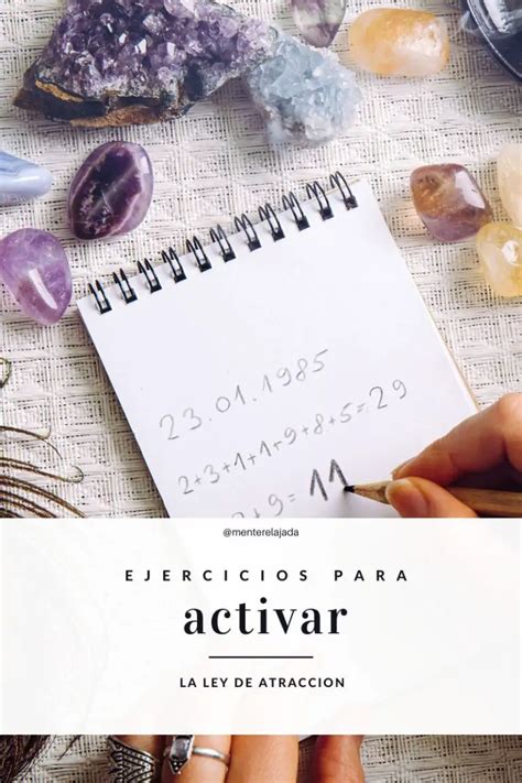 4 Ejercicios para activar la ley de atracción Mente Relajada