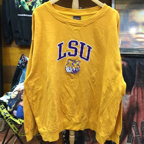 Vintage Lsu Tigers Sweater Size Xl Etsy