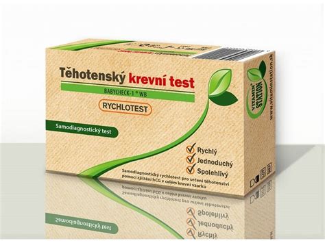 Vitamin Station Rychlotest T Hotensk Krevn Test Skladem Benu Cz