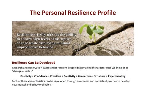 Change and Resilience – Learning & Development Advisory