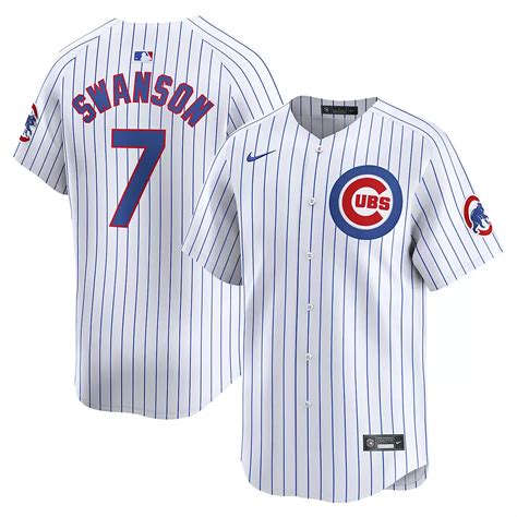 Nike Dansby Swanson Chicago Cubs Home Limited Player Jersey Academy