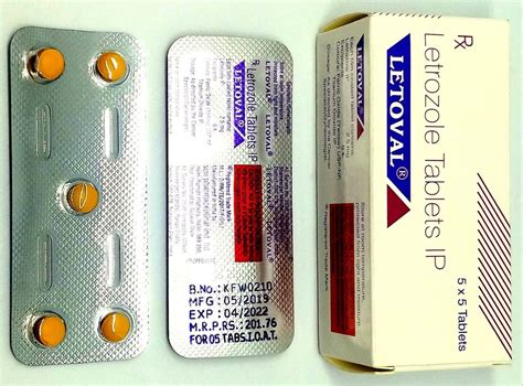 Letoval Letrozole Mg For Clinical Packaging Size X At Rs