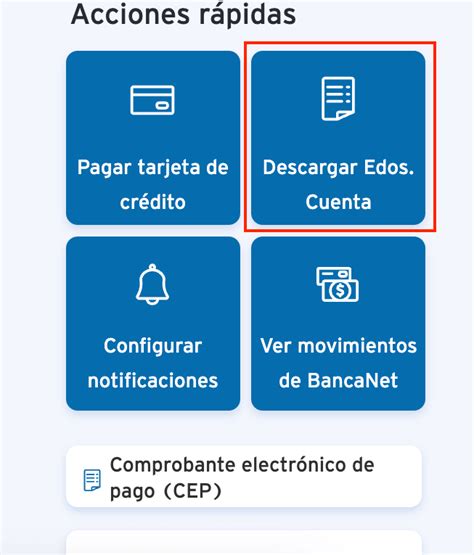 Conoce Tu Estado De Cuenta En Banamex