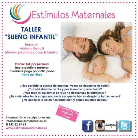 Taller de sueño infantil para padres Actividades para niños en Málaga