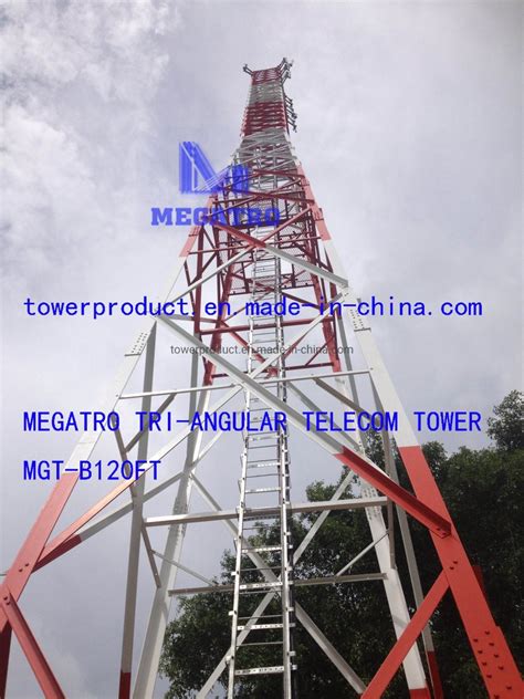 Megatro Tri Angular Telecom Tower Mgt B120FT China Square Telecom