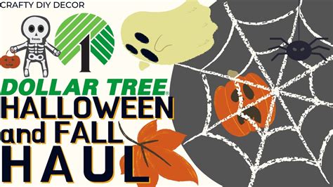 Dollar Tree Halloween Fall Haul 2021 YouTube