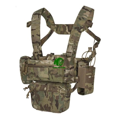 Kango Molle Chest Rigs Army Style Combat With Mag Pouch Military Style